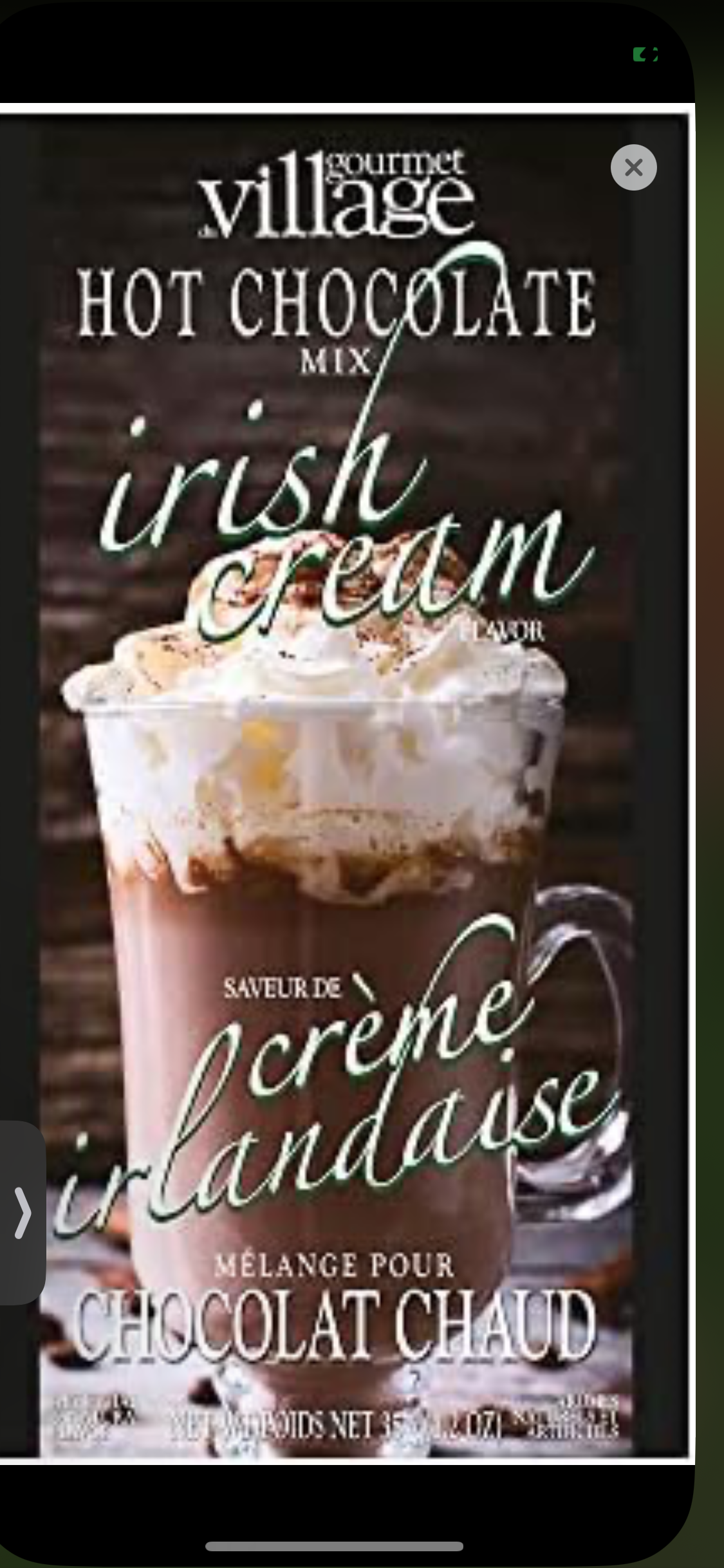 Gourmet Village - Hot Chocolate Irish Cream