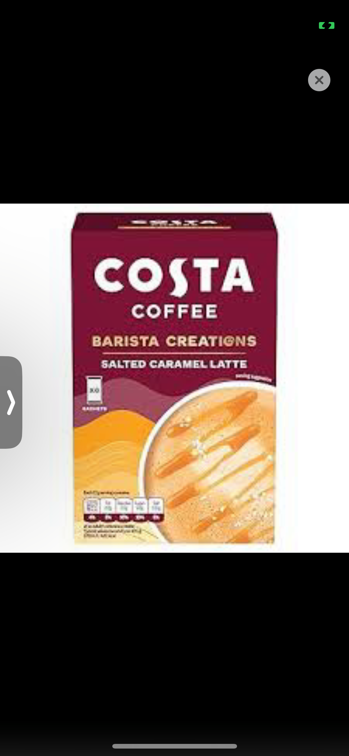 Costa Coffee - Salted Caramel Latte