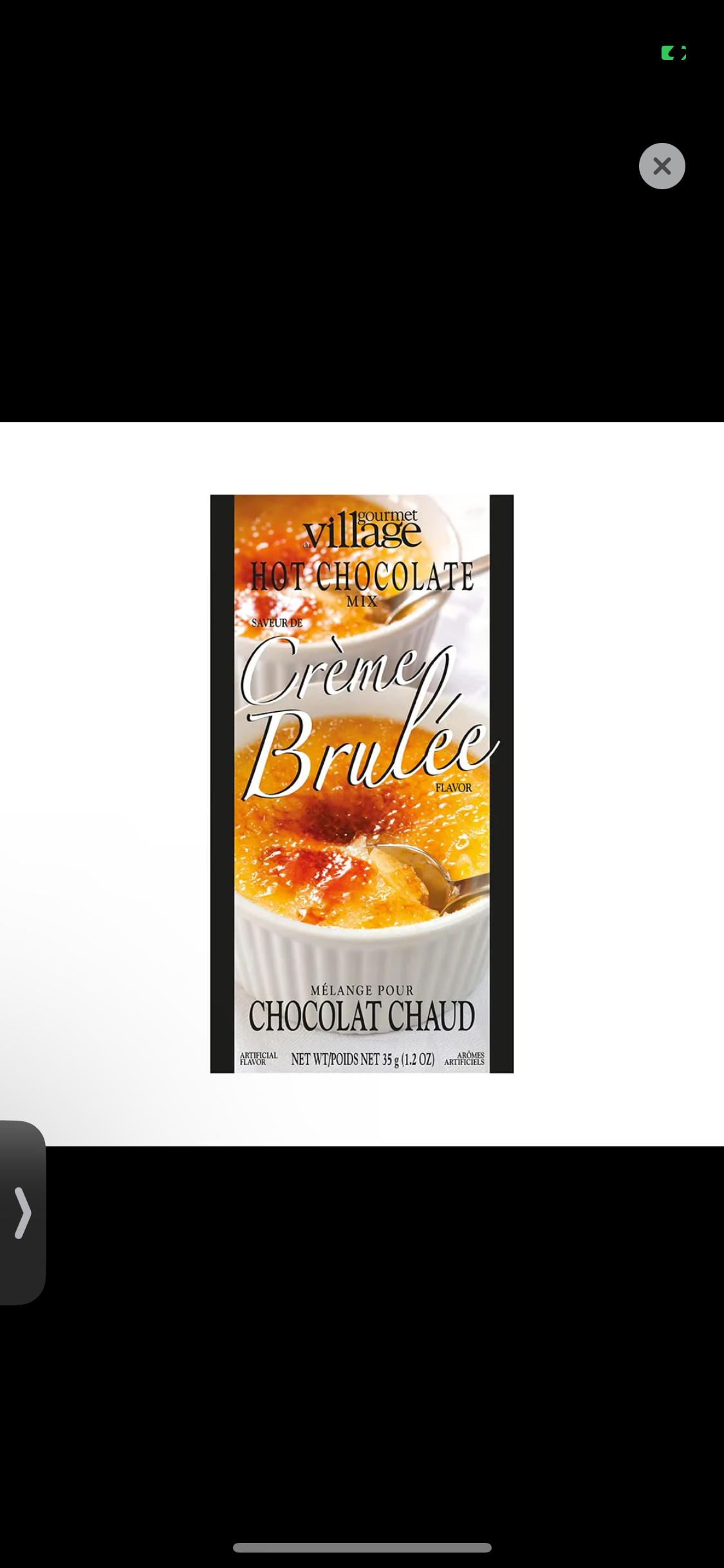 Gourmet Hot Chocolate - Crème Brûlée