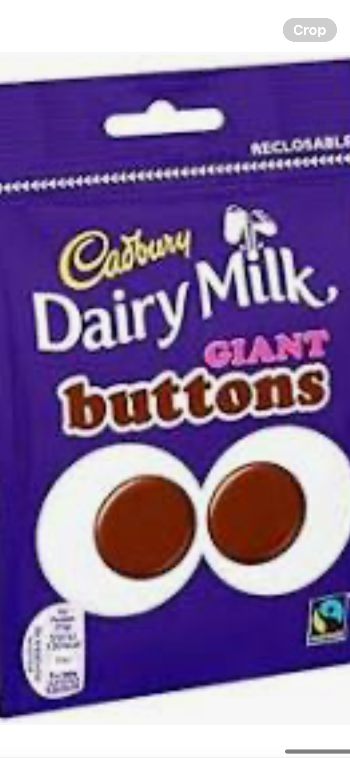 Cadbury - Milk Chocolate Button