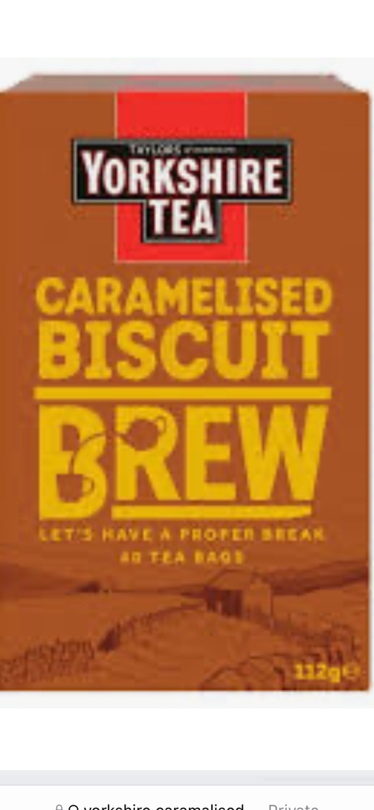 Yorkshire Tea - Caramelised Biscuit