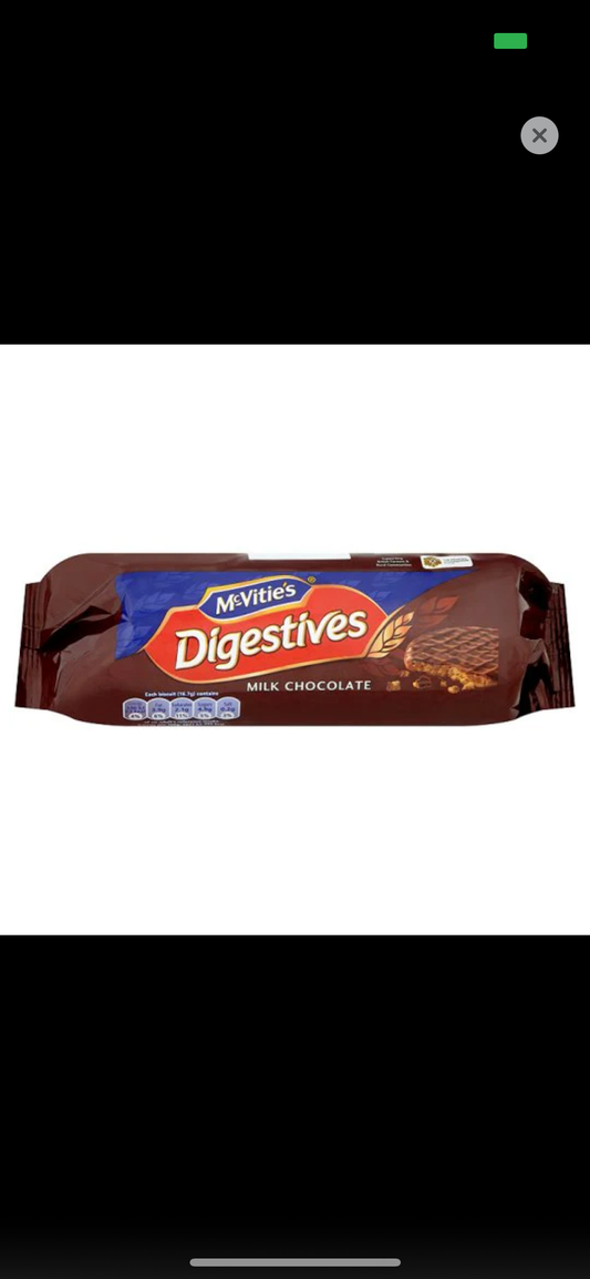 Mcvities Milk Chocolate Digestives