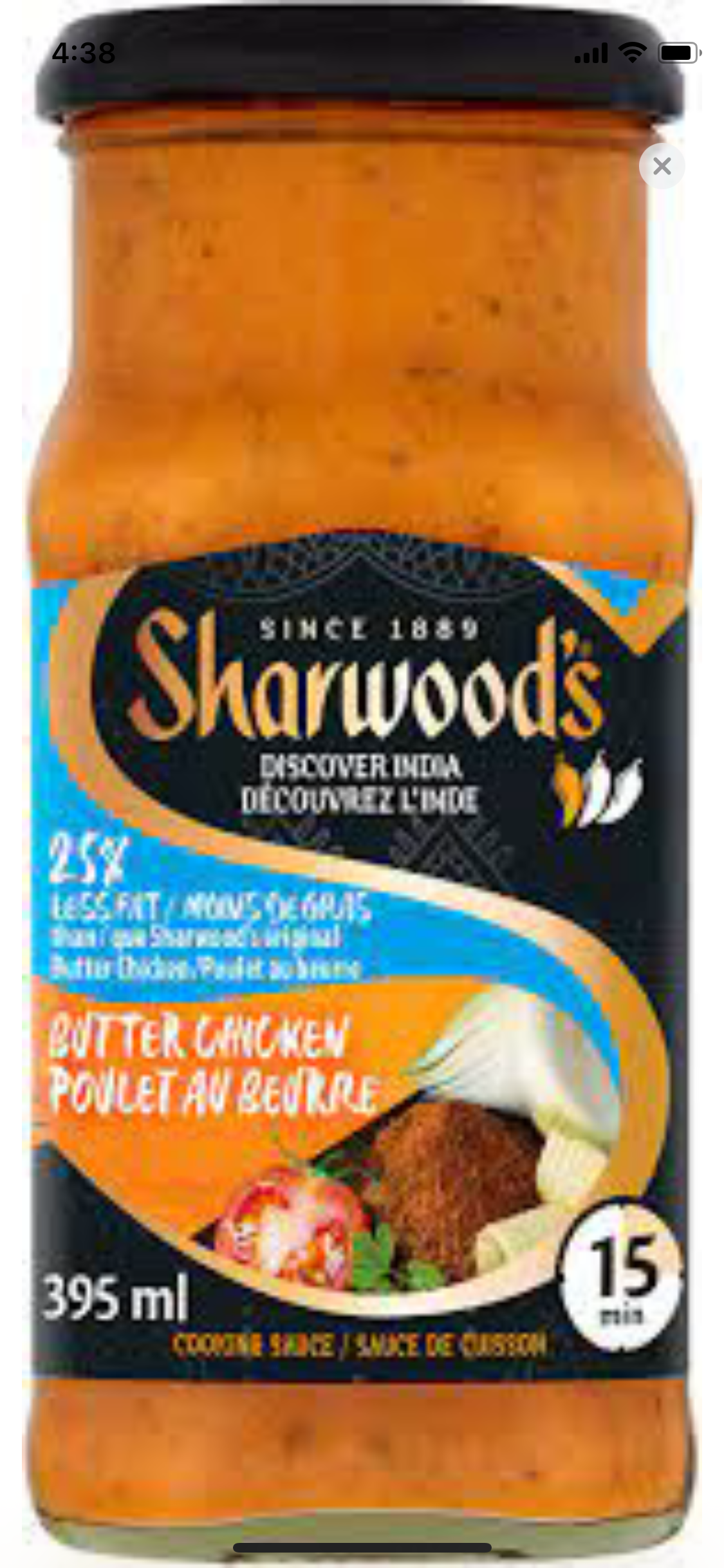 Sharwoods - Butter Chicken