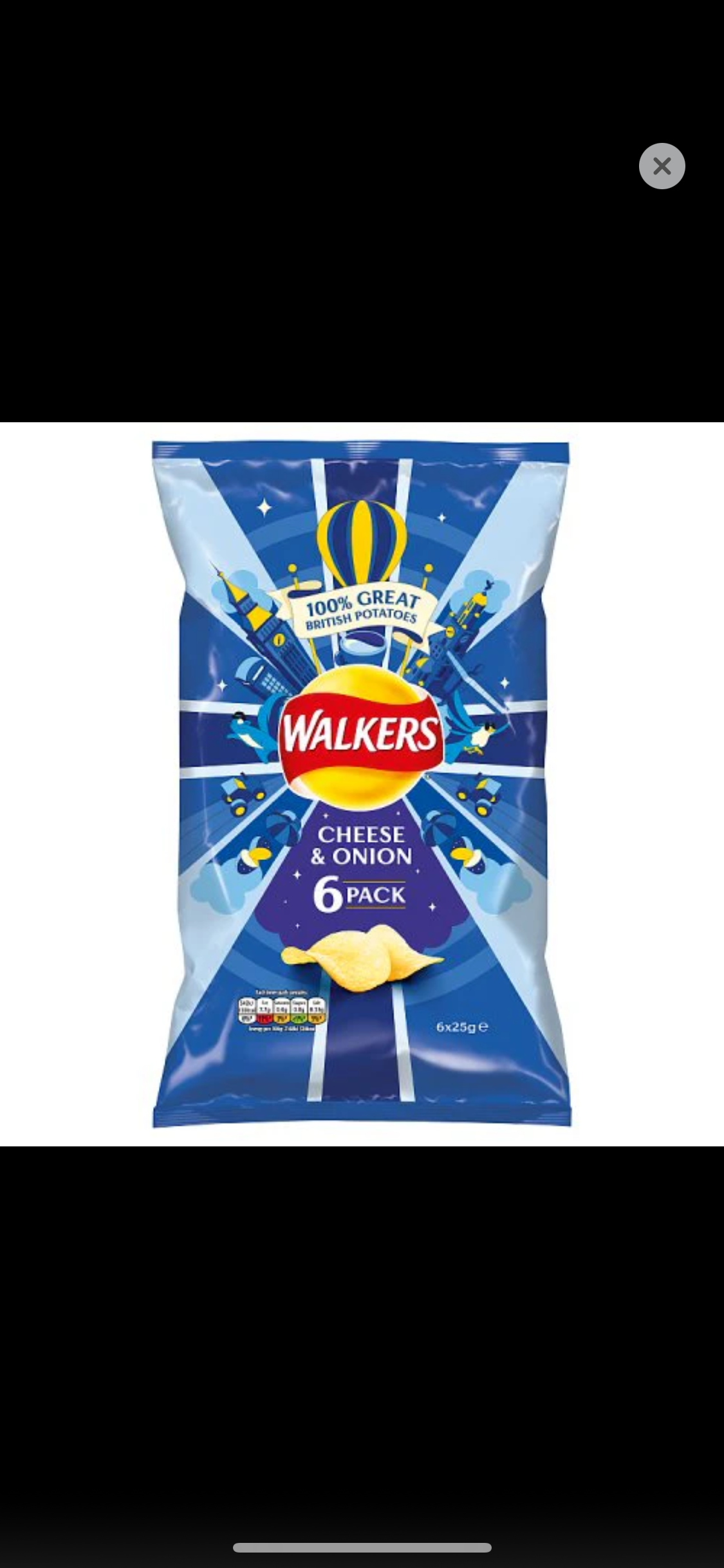 Crisps - Cheese & Onion