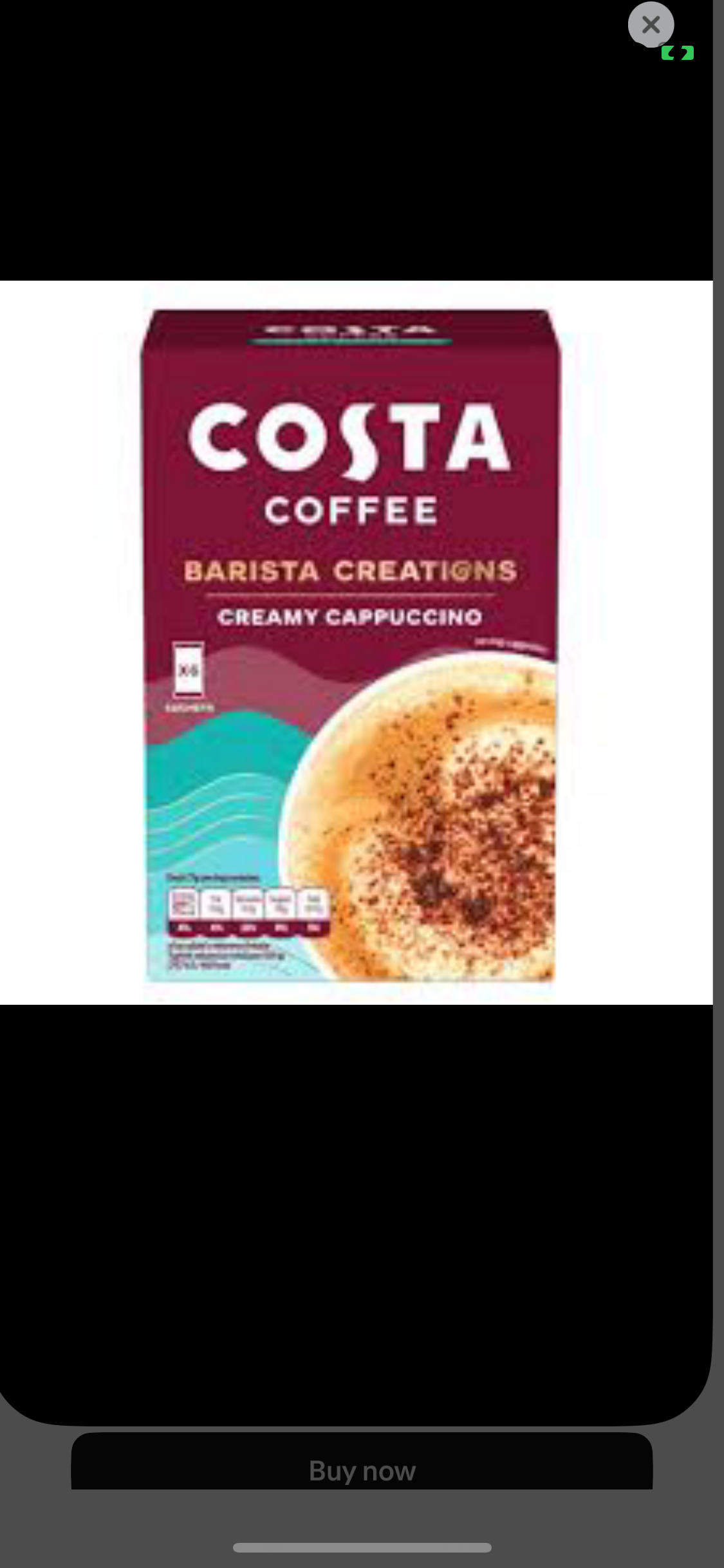 Costa Coffee - Creamy Cappacino