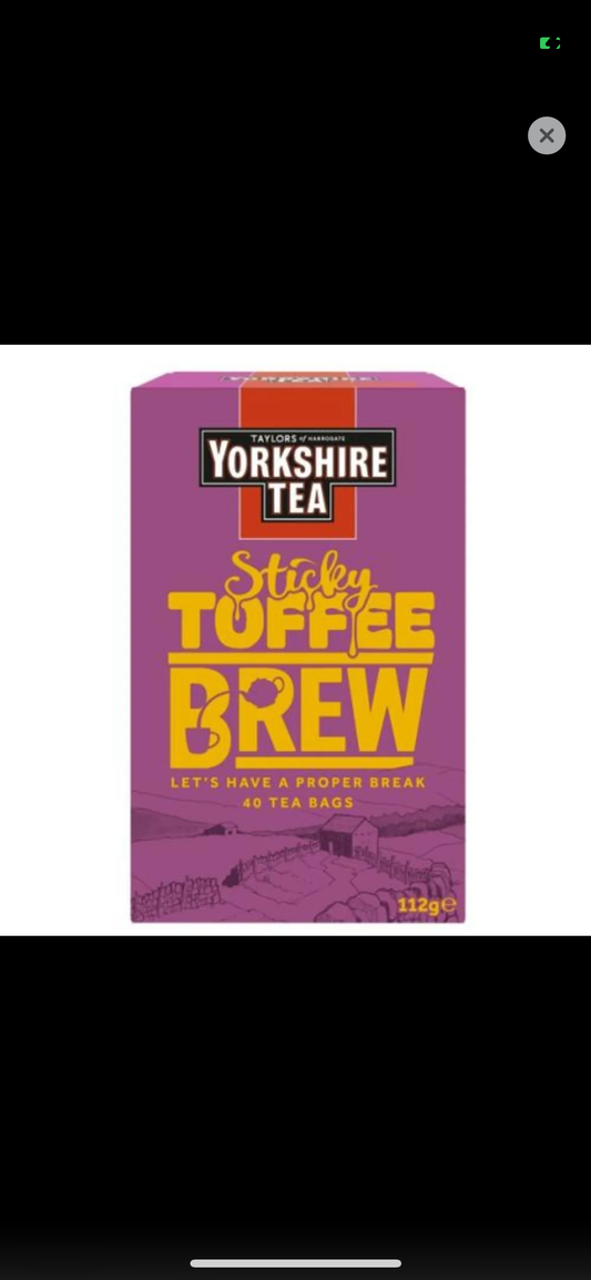 Yorkshire Tea - Sticky Toffee