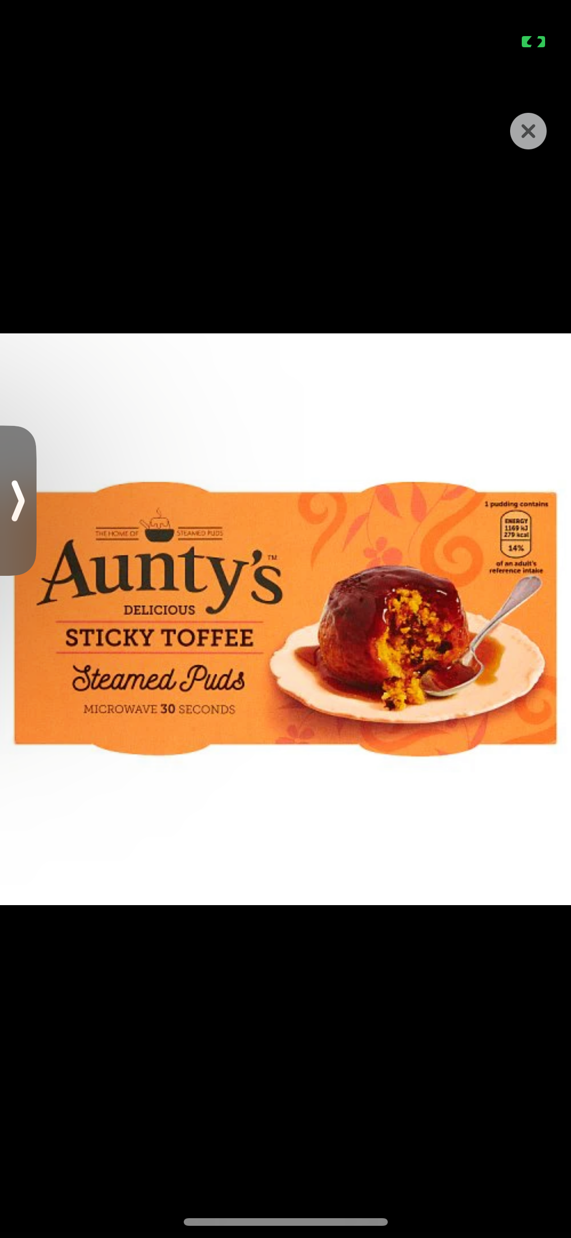 Auntys - Sticky Toffee Pudding
