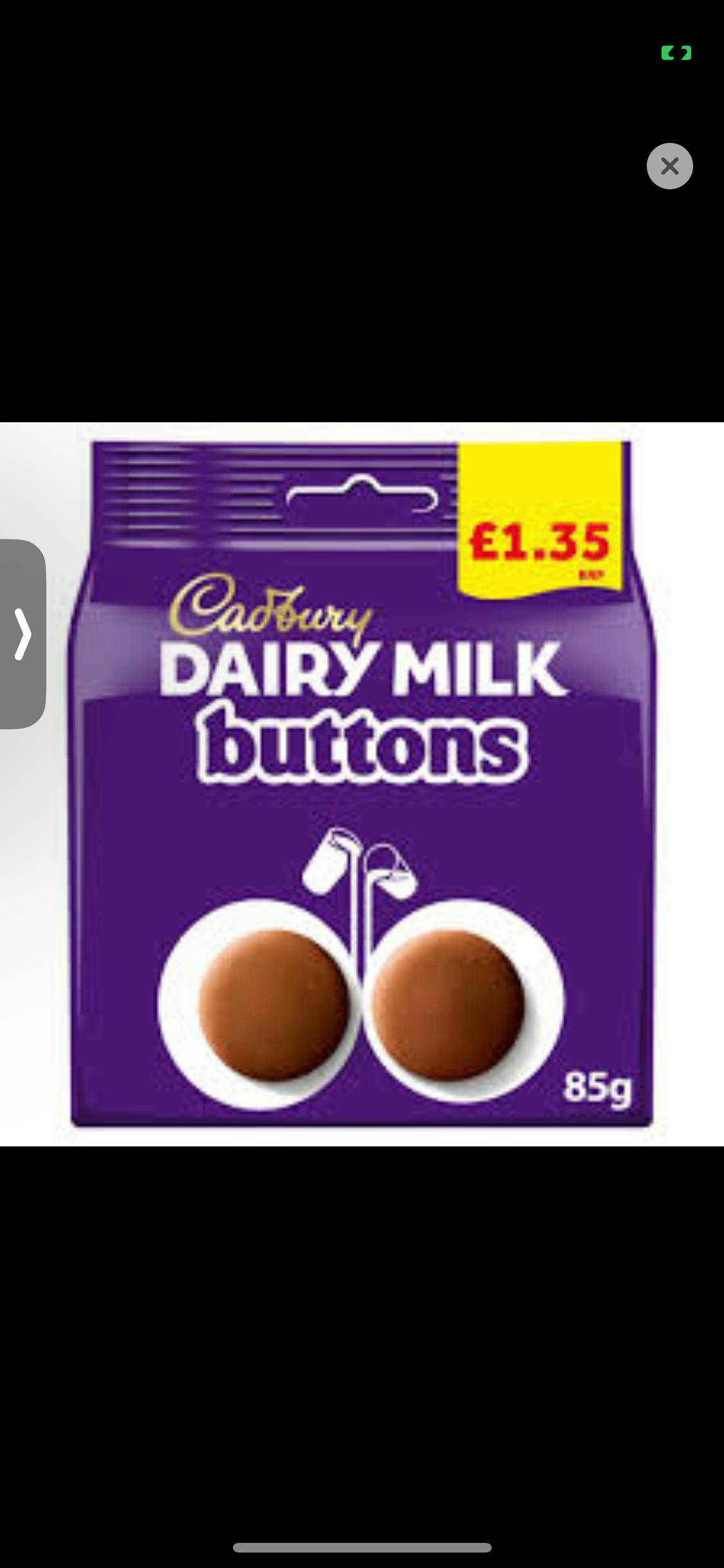 Cadbury - chocolate buttons