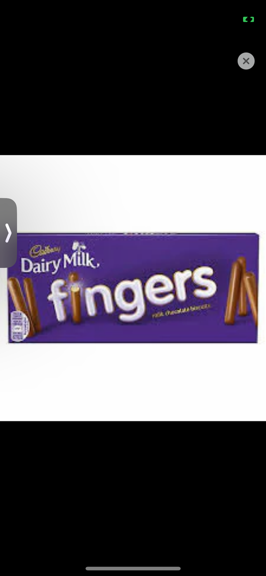 Cadbury - Milk Chocolate Fingers