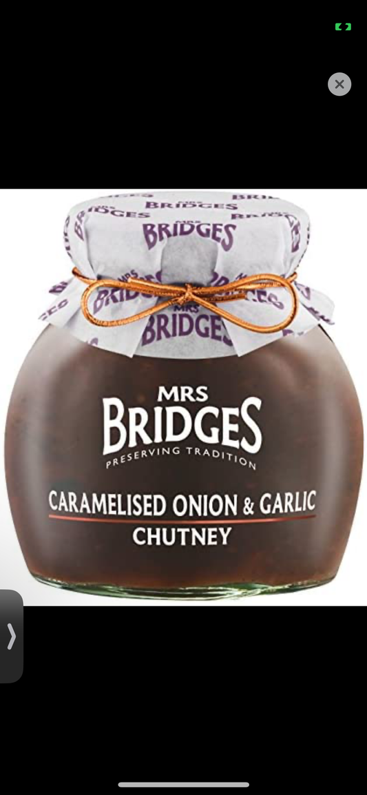 Mrs Bridges - Caramalised Onion & Garlic Chutney